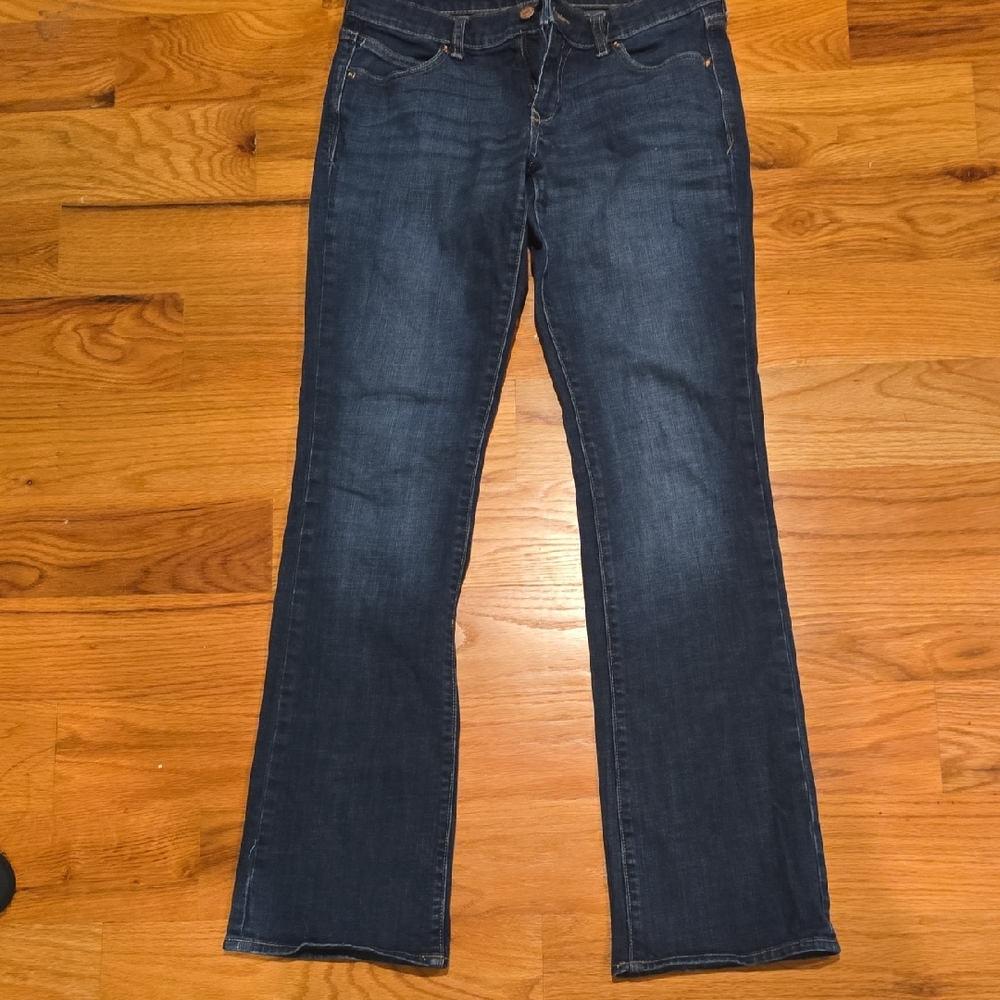 Old Navy Dark Blue Boot Cut Jeans